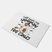 Paillasson Funky Golden Dog Halloween Ghost Éffrayant (Incliné)