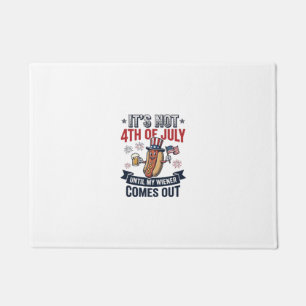 Paillasson Funny 4th Of July Hot Dog Vintage Patriotic Shirt_
