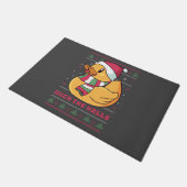 Paillasson Funny and Cute Duck Puns Merry Christmas Duck The (Incliné)