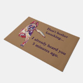 Paillasson Funny Belge Malinois Pormat (Incliné)