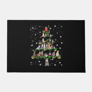 Paillasson Funny Cats Christmas Tree Tee Ornement Décor Cadea