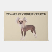 Paillasson Funny Chinese Crested Dog (Devant)