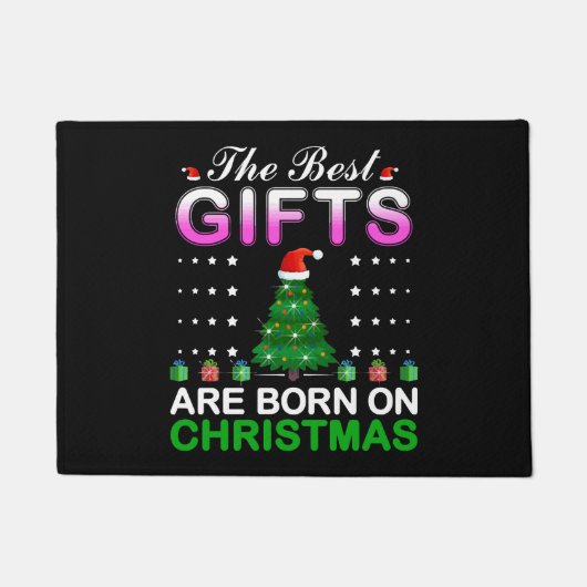 Paillasson Funny Christmas Poison-Christmas Birthday Holiday (Devant)