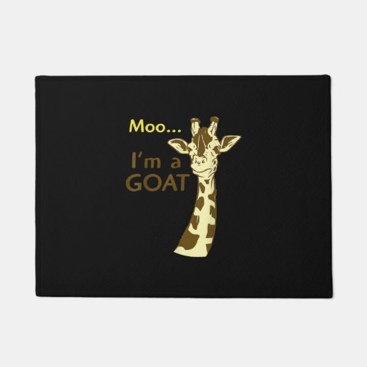Paillasson Funny Confusing Giraffe Moo I (Devant)