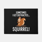 Paillasson FUNNY DISTRACTE SQUIRREL Animal Zoo Farm (Devant)