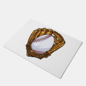 Paillasson Funny Easter Egg Baseball Egg Hunting Easter Day M (Incliné)