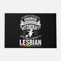 Funny Lesbian Witch Pride Feminist