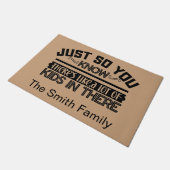 Paillasson Funny Personalized Welcome Doormat  (Incliné)