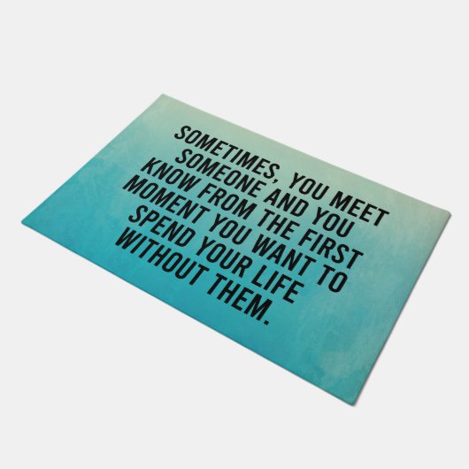 Paillasson Funny Sarcastic Introvert Humour Dire (Incliné)