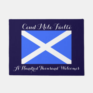 Paillasson Gaélique cent mille drapeaux de l'Ecosse