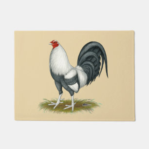 Paillasson Gamecock Bleu d'argent du jeu américain