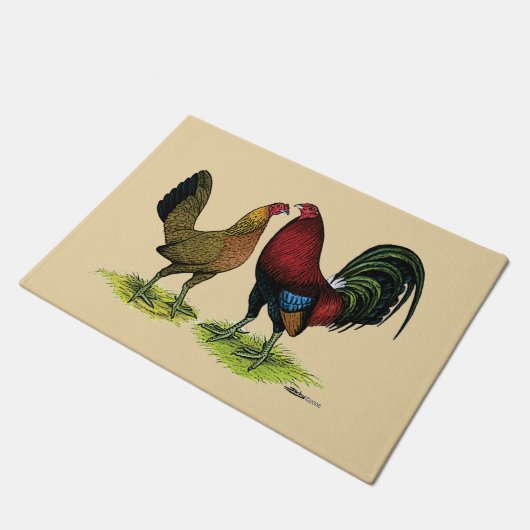 Paillasson Gamefowl Pair (Incliné)
