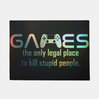 Paillasson Gamer Gift | Jeux Le Seul Lieu Juridique