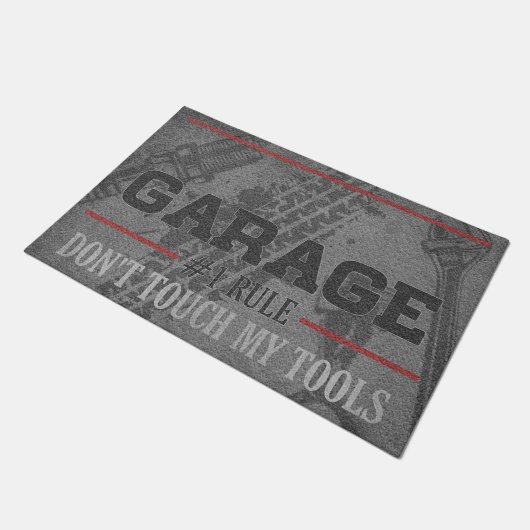 Paillasson Garage Welcome Mats,Doormat Garage, Custom Garage (Incliné)
