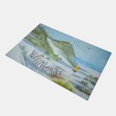 Paillasson Garçon Marchant La Plage (Incliné)