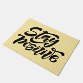 Paillasson Garder le jaune positif (Incliné)