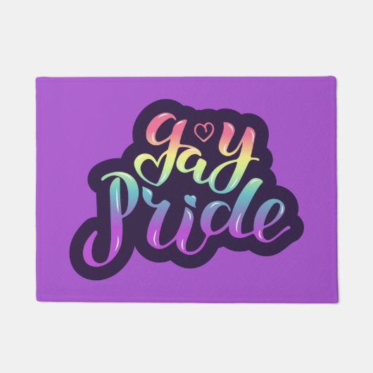 Paillasson Gay pride (Devant)