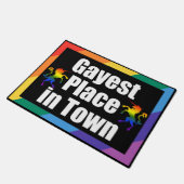 PAILLASSON GAYEST PLACE DANS LA VILLE DOORMAT (Incliné)