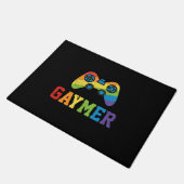 Paillasson Gaymer LGBT Pride Geek Nerd Game Lover (Incliné)