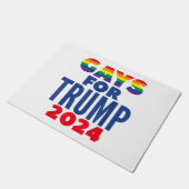 Paillasson Gays Pour L'Élection De Trump En 2024 (Incliné)