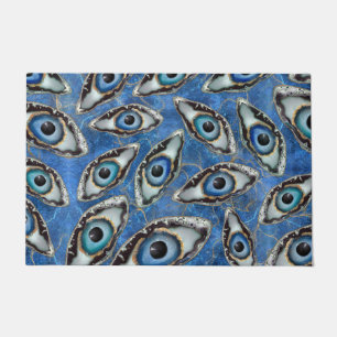 Paillasson Géodes et cristaux Motifs des yeux mal