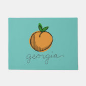 Paillasson Georgia Retro Peach (Devant)