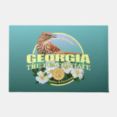 Paillasson Georgia State Bird & Flower (Devant)
