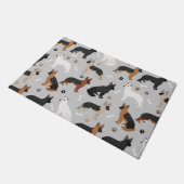 Paillasson German Shepherd Bones and Paws (Incliné)