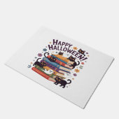 Paillasson Ghost Cat Lecture Livres Lover Cadeaux Halloween S (Incliné)