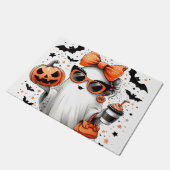 Paillasson Ghost d'Halloween drôle (Incliné)