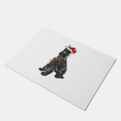 Paillasson Giant Schnauzer Lover Xmas Père Noël Giant Schnauz (Incliné)