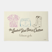 Paillasson Gilmore Girls Lorelai Chilton Outfit Design (Devant)