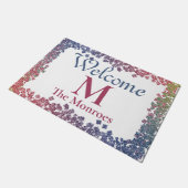 Paillasson Glam Sparkling Gems Nom monogramme (Incliné)