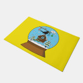 Paillasson Globe des neiges avec chant Blackbird (Incliné)