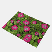 Paillasson Gloire du matin en rose et vert (Incliné)
