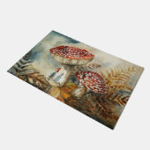 Paillasson gnome d'aquarelle (Incliné)