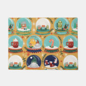 Paillasson Gnome//Gingerbread House// (Devant)