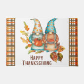 Paillasson Gnomes de Thanksgiving mignons (Devant)