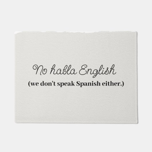 Paillasson Go away funny doormat (Devant)