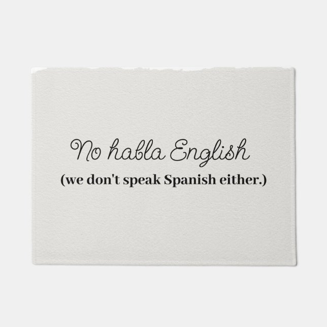 Paillasson Go away funny doormat  (Devant)