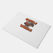 Paillasson Gobble Till You Wobble - Drôle Turquie Cartoon Cla (Incliné)