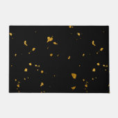 Paillasson Gold Flakes Noir (Devant)