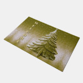 Paillasson Gold Holiday Tree Domat (Incliné)