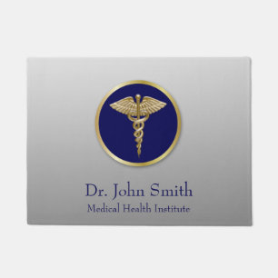 Paillasson Gold Médicale Caduceus Professional Blue