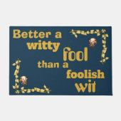 Paillasson Gold on Blue - Mieux qu'un... | (Devant)