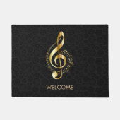 Paillasson Gold Treble Clef (Devant)