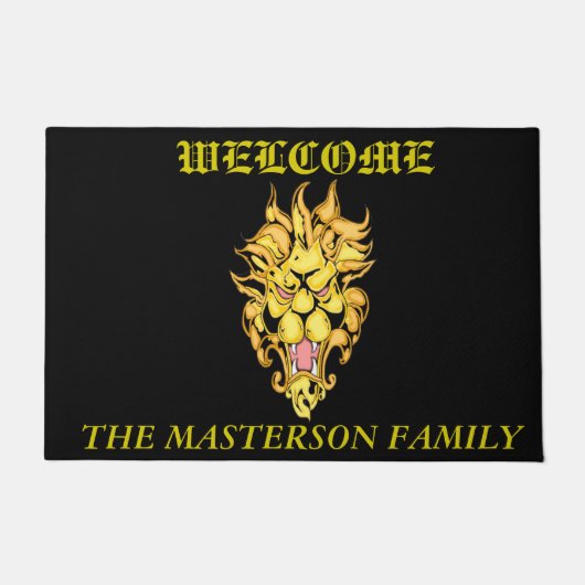 Paillasson Golden Lion Welcome Mat (Devant)