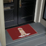 Paillasson Golden retriever Santa Christmas Tree Lights Xmas<br><div class="desc">Golden retriever Santa Christmas Tree Lights Xmas</div>