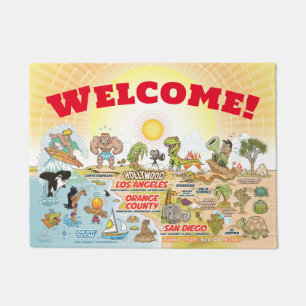 Paillasson Golden SoCal Welcome Mat