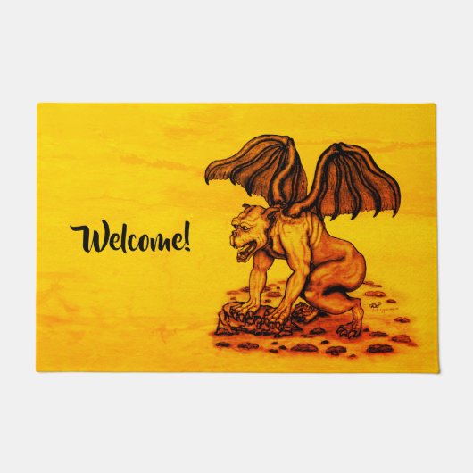 Paillasson Golem Gargoyle (Devant)